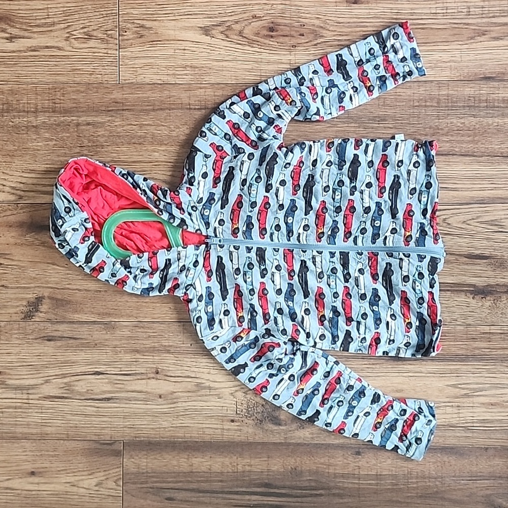 Posh Peanut Miles 2T reversible bamboo coat